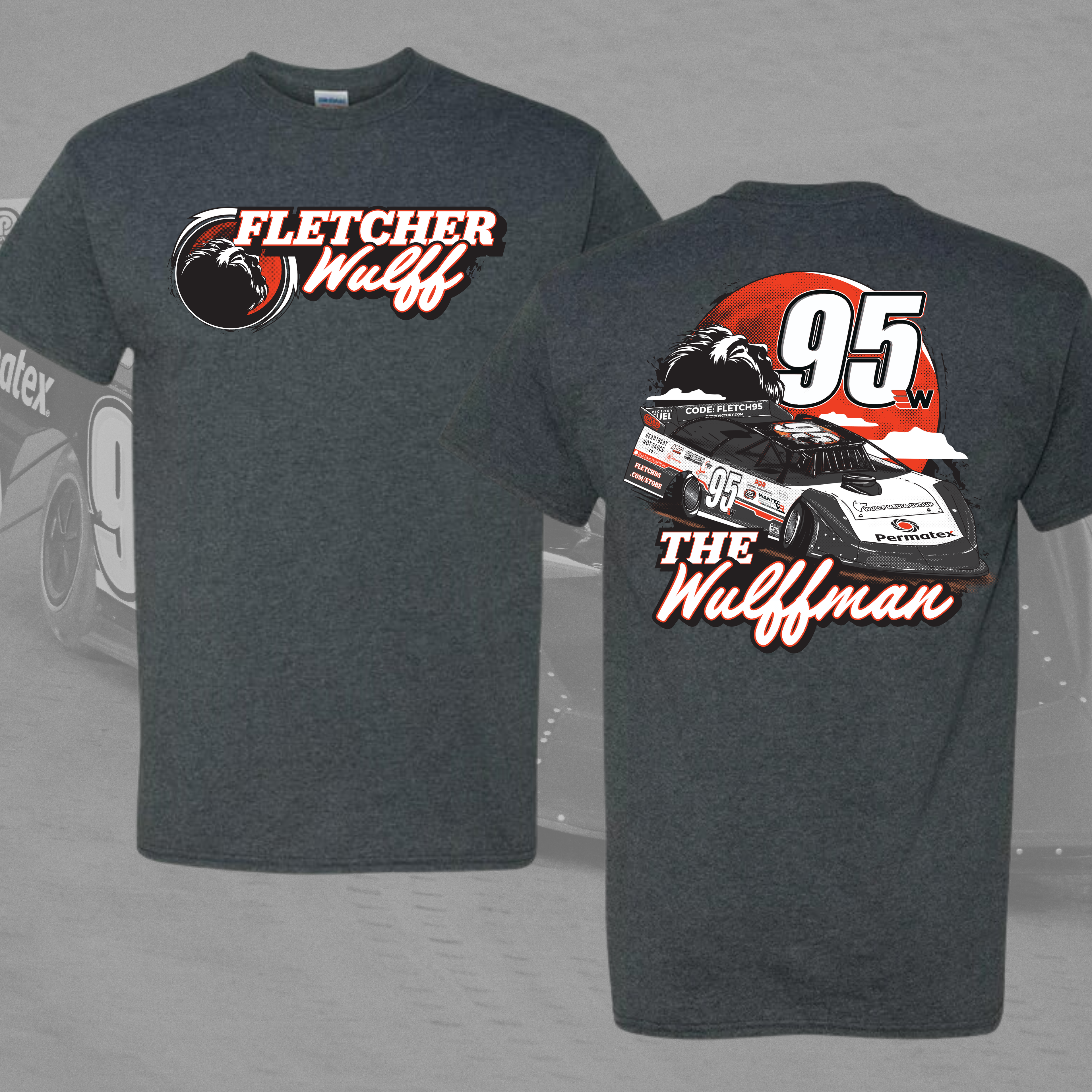 2024 Race Graphic Tee (Gray)