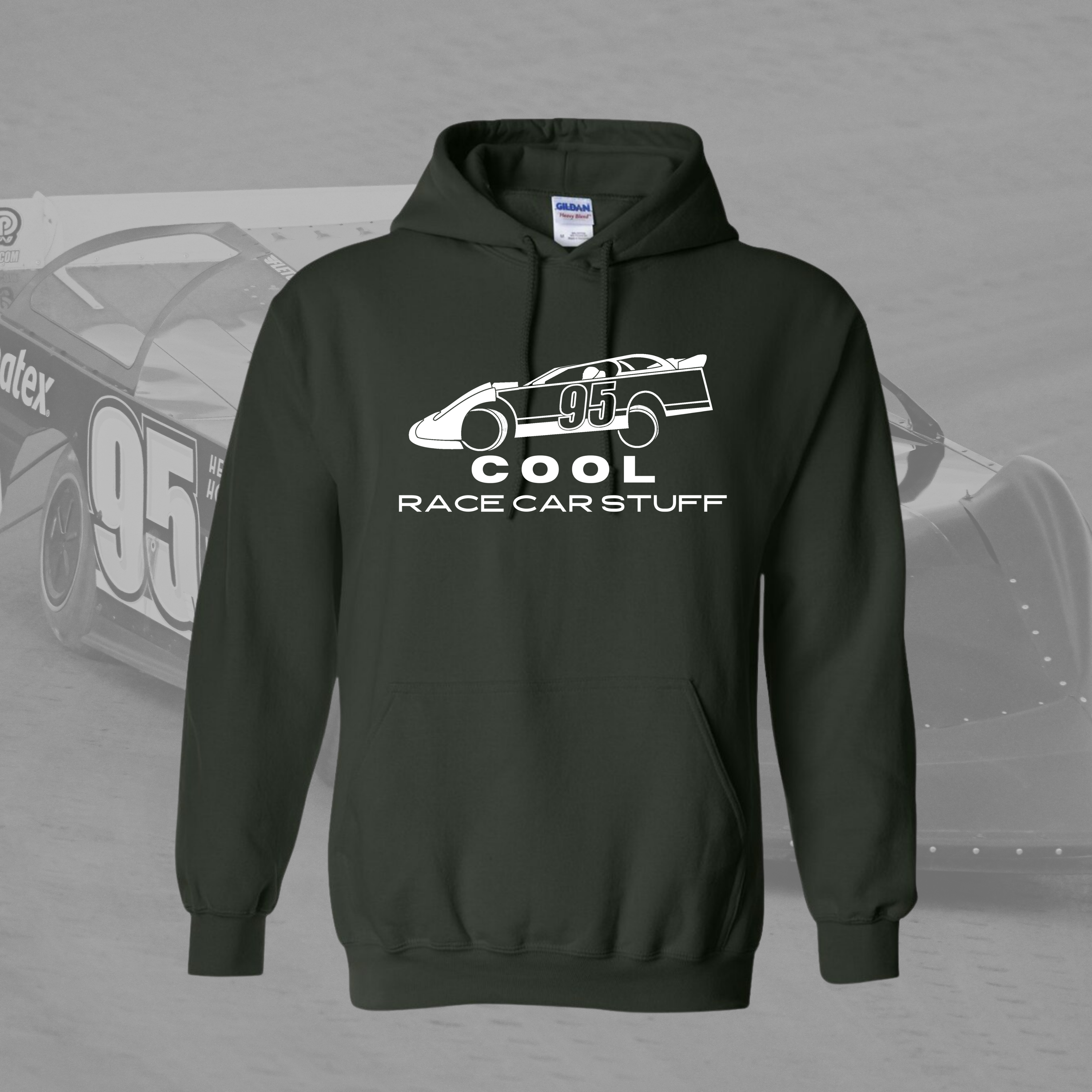 Cool Race Car Stuff Hoodie